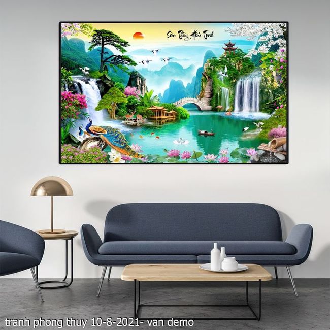 tranh phong thuy 10 8 2021  van